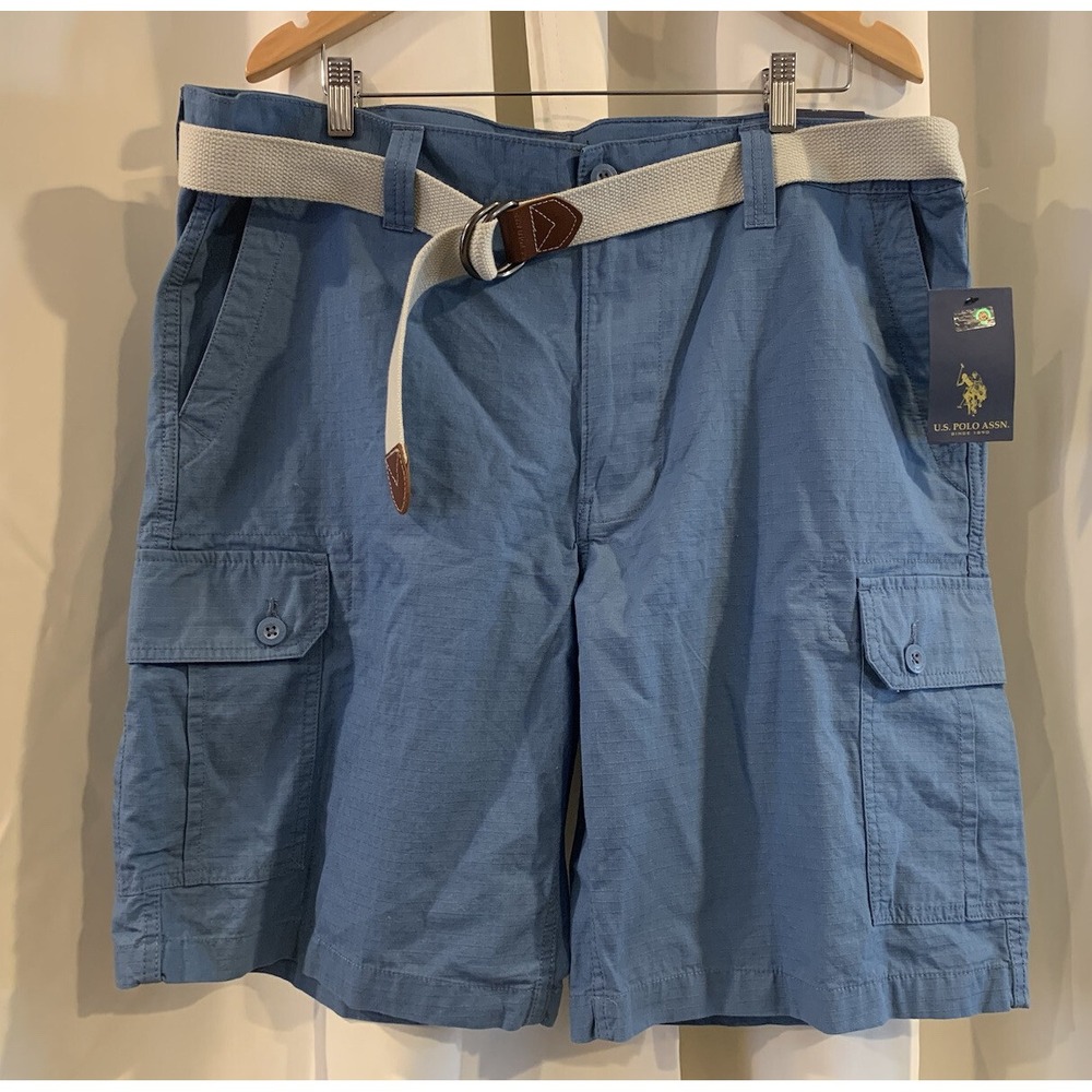 NWT Mens US Polo Association cargo shorts Size 40